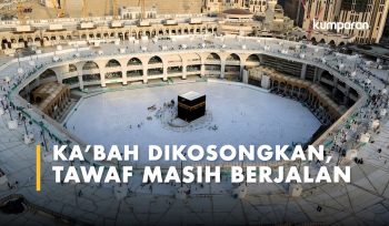 Area Sekitar Ka’bah Dikosongkan untuk Cegah Corona